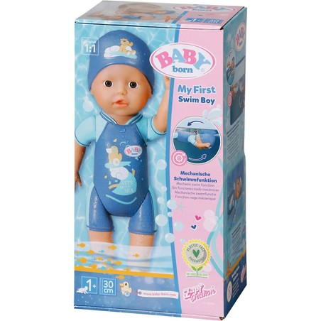 Muñecas Baby Born My First Swim Boy: Diversión Acuática