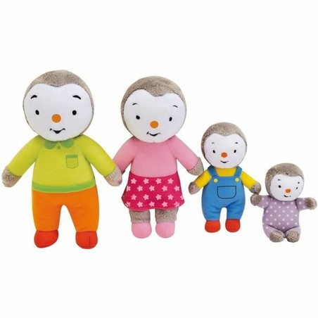 Peluches Niños Jemini T´Choupi Family - Pack 4 Piezas