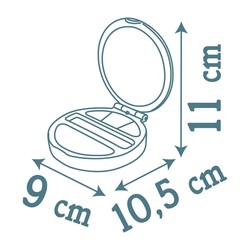 Maquillaje para Niños Smoby My Beauty Powder Compact Gris - Compra online en MegaJuguetes 2