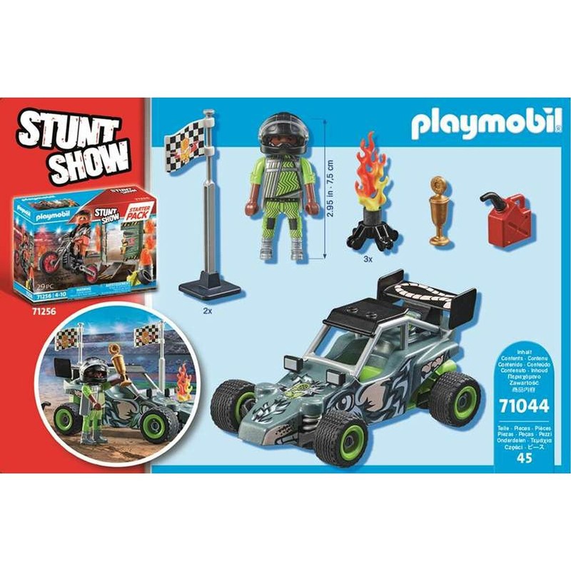 Figuras Acción Niños: Playset Playmobil Stuntshow Racer