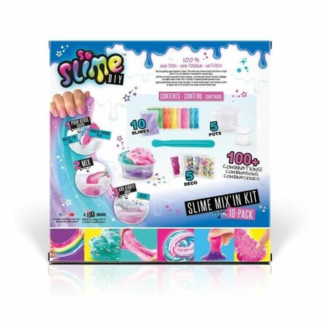 Manualidades Niños: Slime Mix'in Kit Canal Toys Creativo