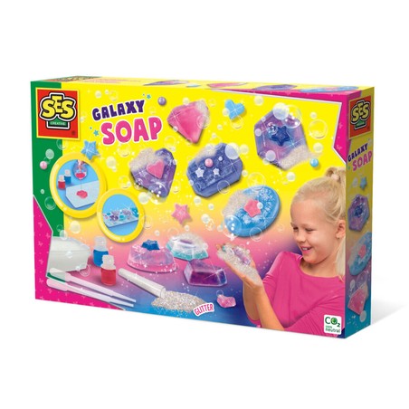 Juguetes Ciencia Niños: Kit Jabones Galaxy SES Creative - Compra online en MegaJuguetes
