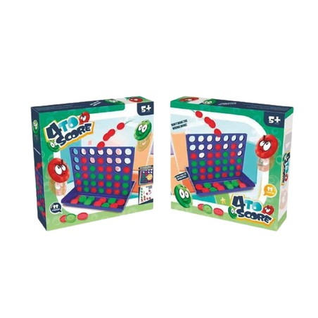 Juegos de Mesa Niños Jugatoys 4ToScore - Estrategia Familiar - Compra online en MegaJuguetes