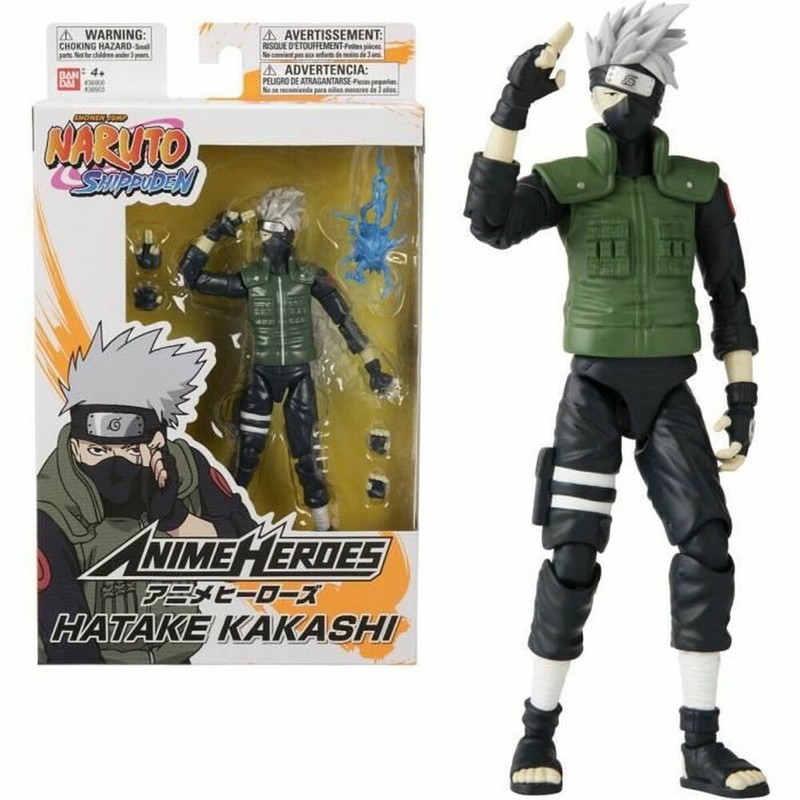 Figuras Acción Niños Bandai Kakashi Hatake 17 cm - Compra online en MegaJuguetes