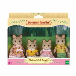 Figuras Acción Niños Sylvanian Families Familia Gatos Rayados - Compra online en MegaJuguetes