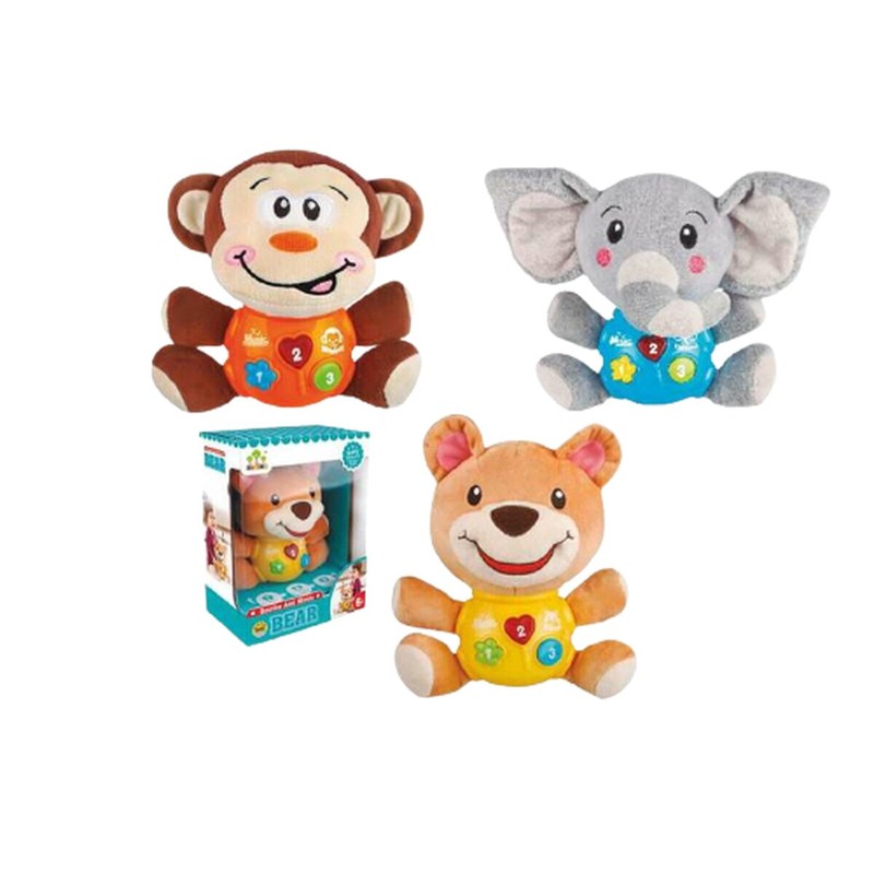 Peluches Niños BigBuy Fun - Peluche Interactivo con Luz y Sonido - Compra online en MegaJuguetes