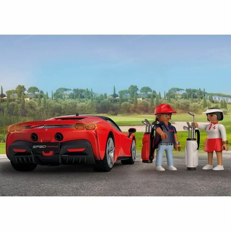 Coches Juguete Niños: Playmobil Ferrari SF90 Stradale, Réplica Detallada