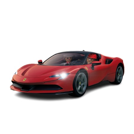 Coches Juguete Niños: Playmobil Ferrari SF90 Stradale, Réplica Detallada