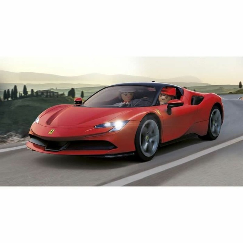 Coches Juguete Niños: Playmobil Ferrari SF90 Stradale, Réplica Detallada