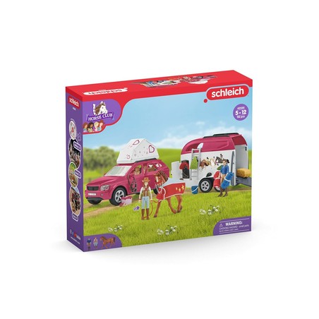 Figuras Acción Niños Playset Schleich Horse Club Gran Viaje