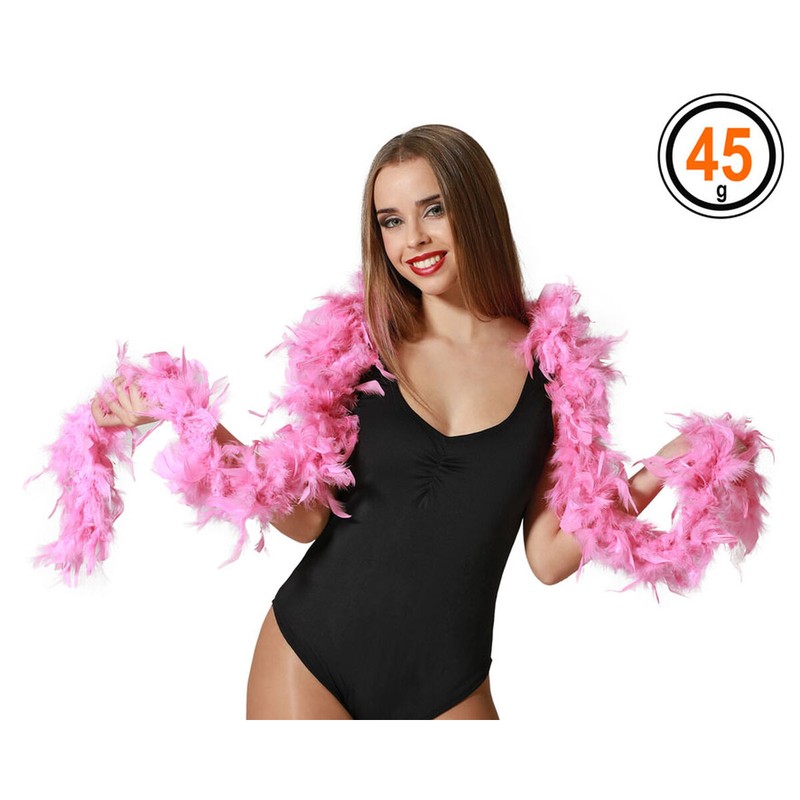 Disfraces Niños: Boa Rosa Años 20 | Accesorio Fiesta - Compra online en MegaJuguetes