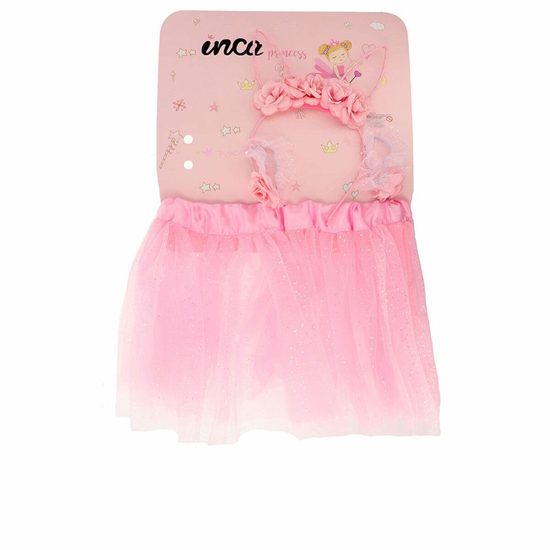 Disfraces Niños: Disfraz Hada Rosa Inca con Tutú y Diadema - Compra online en MegaJuguetes
