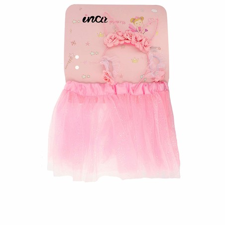 Disfraces Niños: Disfraz Hada Rosa Inca con Tutú y Diadema - Compra online en MegaJuguetes