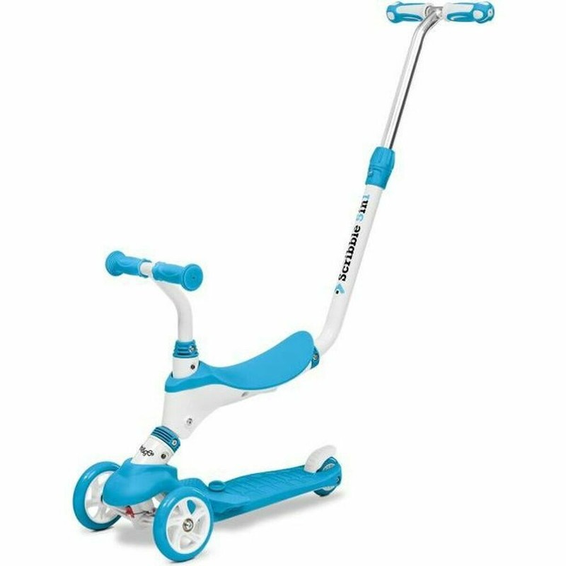 Juguetes Exterior Niños: Patinete Mondo Azul Individual - Compra online en MegaJuguetes