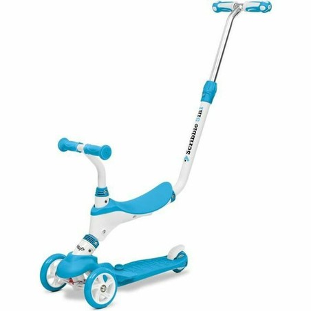 Juguetes Exterior Niños: Patinete Mondo Azul Individual - Compra online en MegaJuguetes