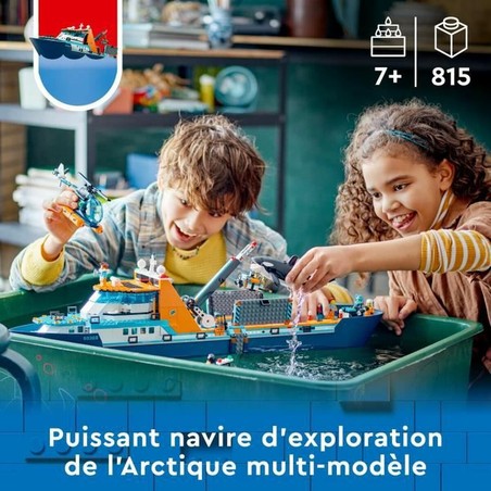 Juguetes Construcción Niños Lego Barco Exploración Ártica 60368