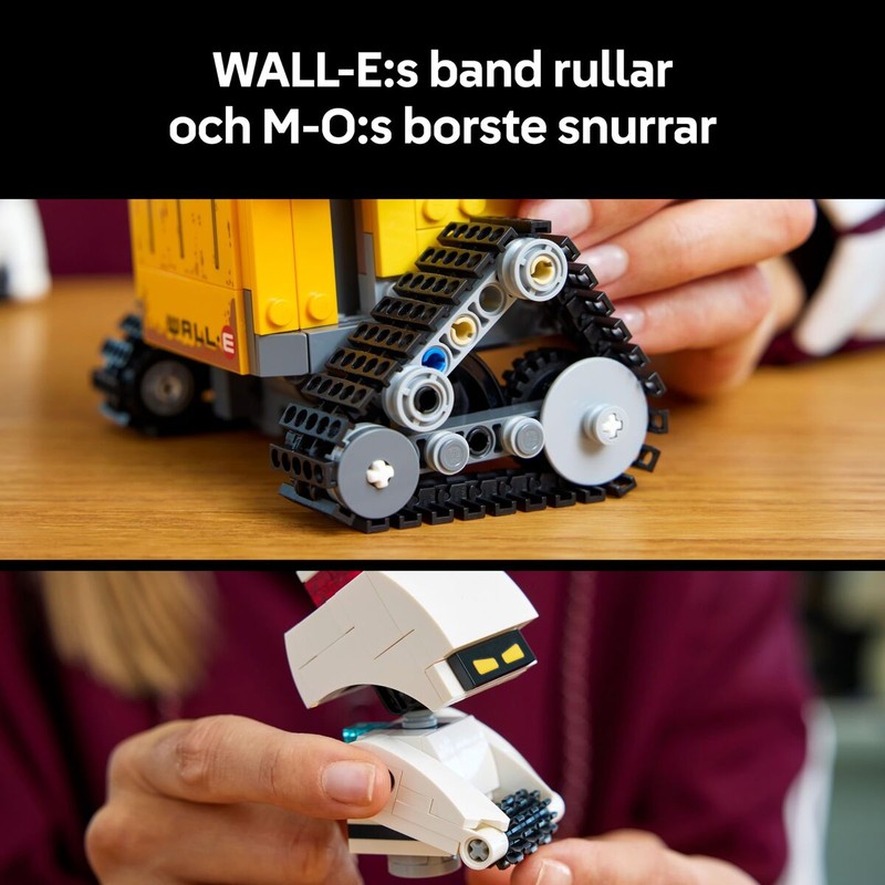 Lego WallE robot de película en bloques