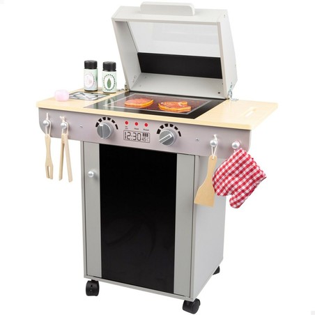 Juego Simbólico Niños: Cocina de Juguete Teamson BBQ Portátil - Compra online en MegaJuguetes