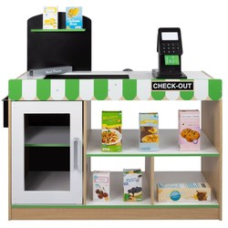 Juego Simbólico Niños: Supermercado de Juguete Teamson Madera - Compra online en MegaJuguetes