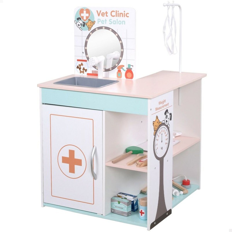 Juego Simbólico Niños | Clínica Veterinaria Educativa Teamson 3 en 1 - Compra online en MegaJuguetes