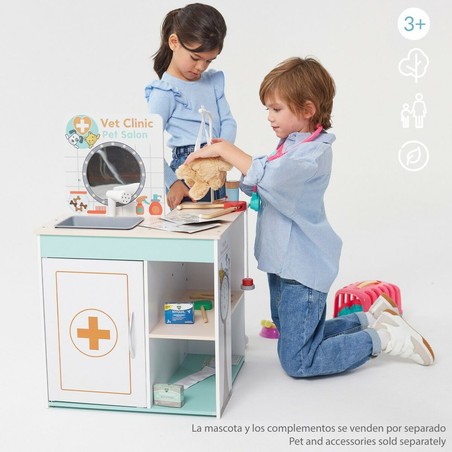 Juego Simbólico Niños | Clínica Veterinaria Educativa Teamson 3 en 1