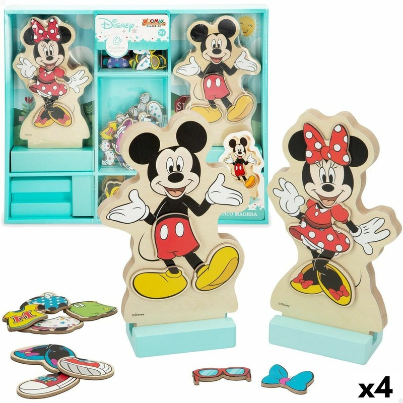 Figuras Acción Niños Disney - Set Madera 54 Piezas - Compra online en MegaJuguetes