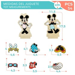 Figuras Acción Niños Disney - Set Madera 54 Piezas - Compra online en MegaJuguetes 2