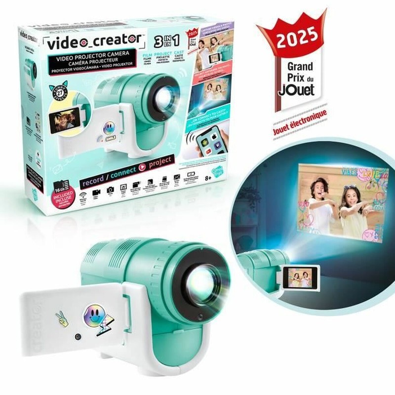 Juguete proyector niños Creator Cámara Interactiva Canal Toys