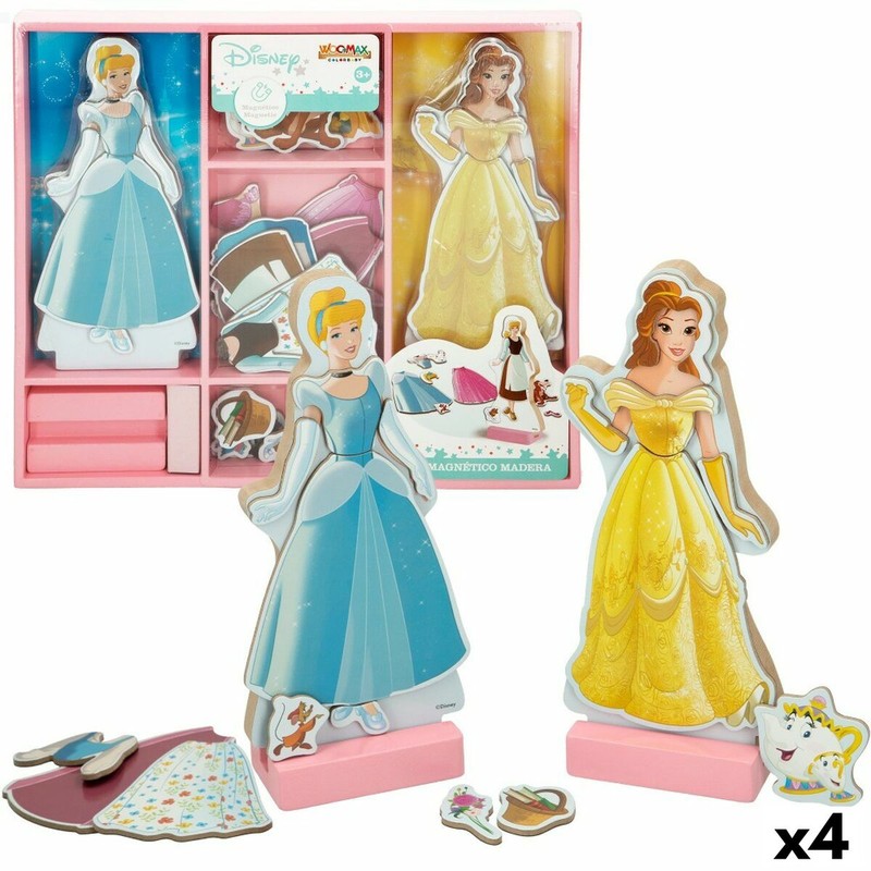 Figuras Acción Niños Disney Princess - Set de Madera WOOMAX - Compra online en MegaJuguetes
