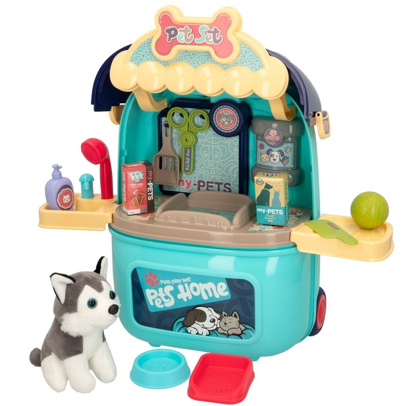 Peluches Niños GoGo Friends: Salón de Belleza Portátil para Mascotas