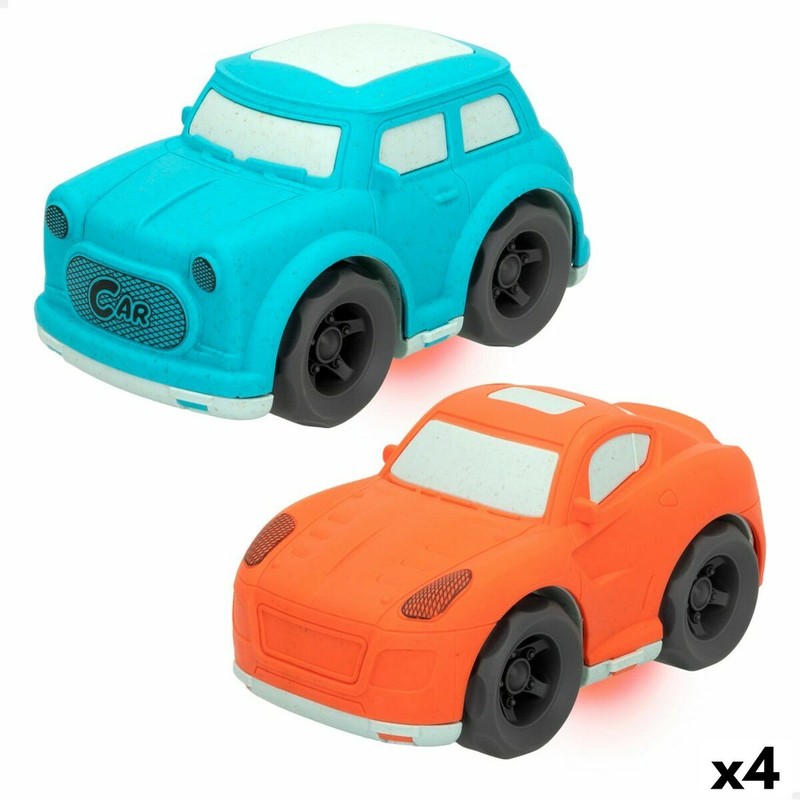 Coches Juguete Niños Motor Town Sonido y Luz - Set 4 Vehículos Sostenibles - Compra online en MegaJuguetes