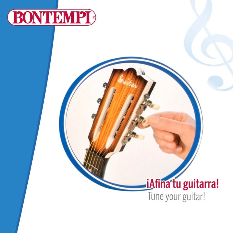 Juguetes Musicales Niños: Guitarra Bontempi Folk - Sonido Realista