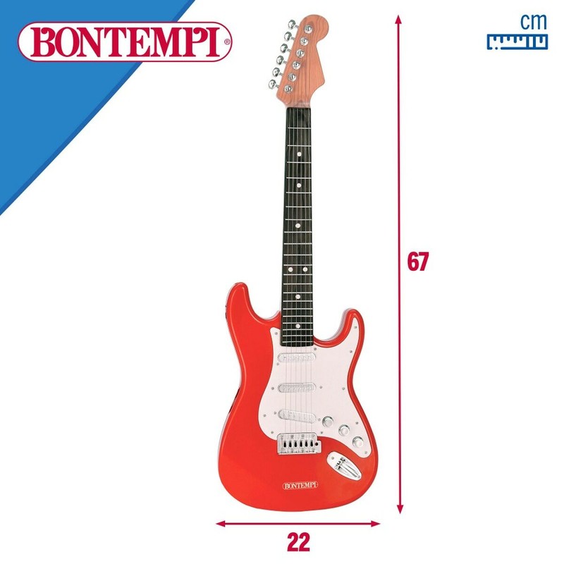 Juguetes Musicales Niños: Guitarra Eléctrica Bontempi