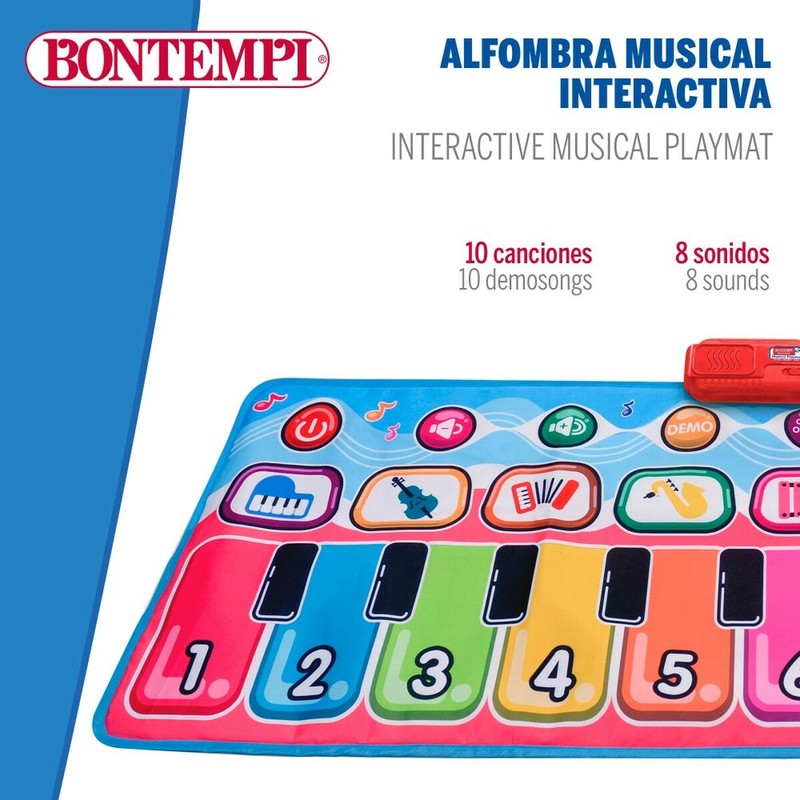 Juguetes Musicales Niños - Piano Educativo Bontempi
