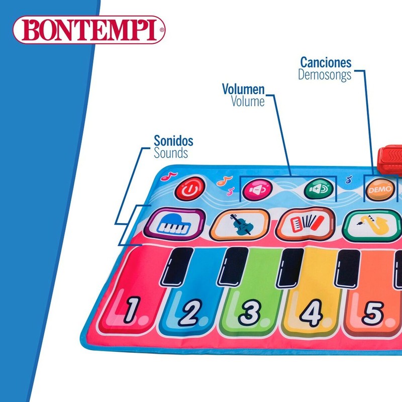 Juguetes Musicales Niños - Piano Educativo Bontempi