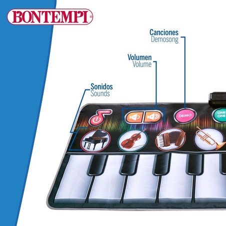 Juguetes Musicales Niños - Piano Educativo Bontempi