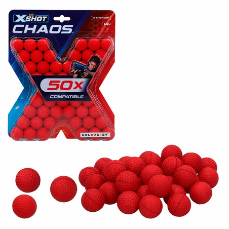 Juguetes Exterior Niños Zuru X-Shot - Recarga Bolas Chaos