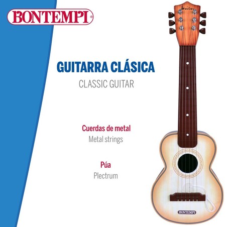 Juguetes Musicales Niños: Guitarra Infantil Bontempi