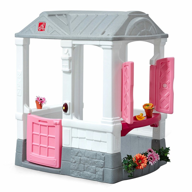Juguetes construcción niños: Casa Infantil Step2 Courtyard Cottage