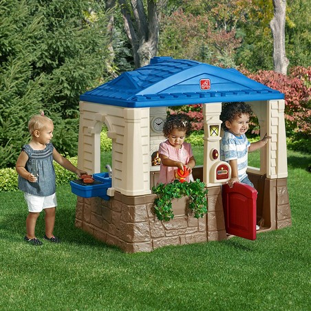 Casa Juego Infantil Step 2 Neat & Tidy Cottage con Timbre