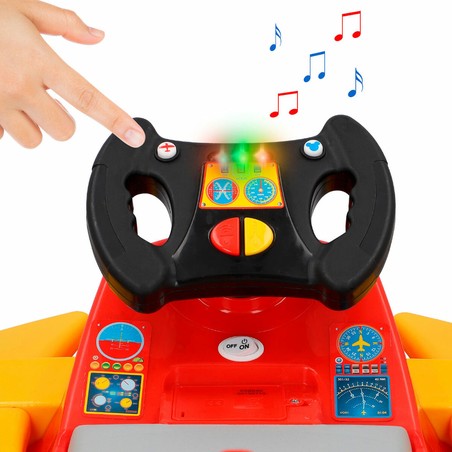 Juguetes Exterior Niños: Coche Eléctrico Mickey Mouse Avioneta 6V