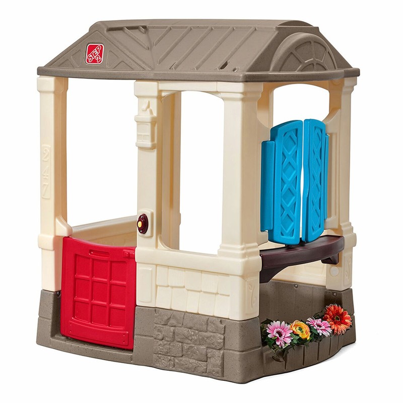 Juguetes Construcción Niños: Casa Infantil Step 2 Courtyard Cottage