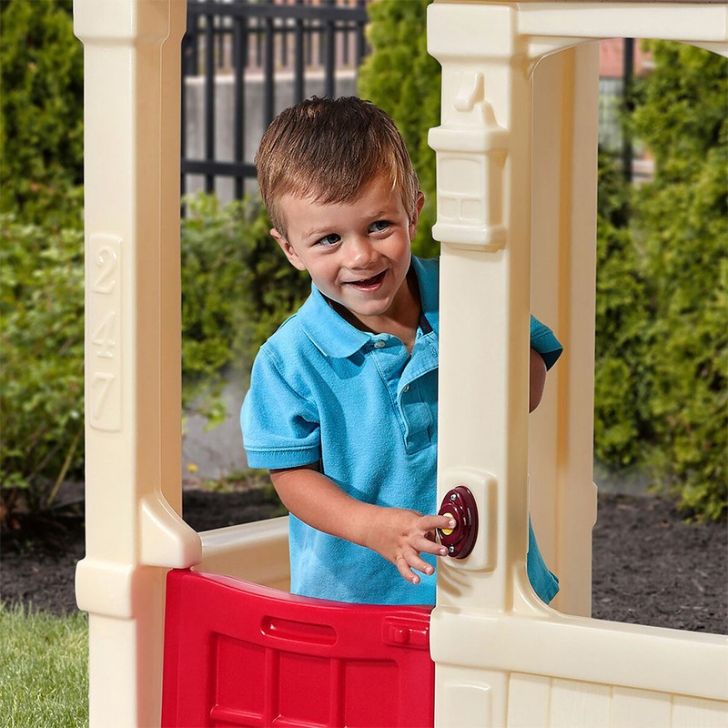 Juguetes Construcción Niños: Casa Infantil Step 2 Courtyard Cottage