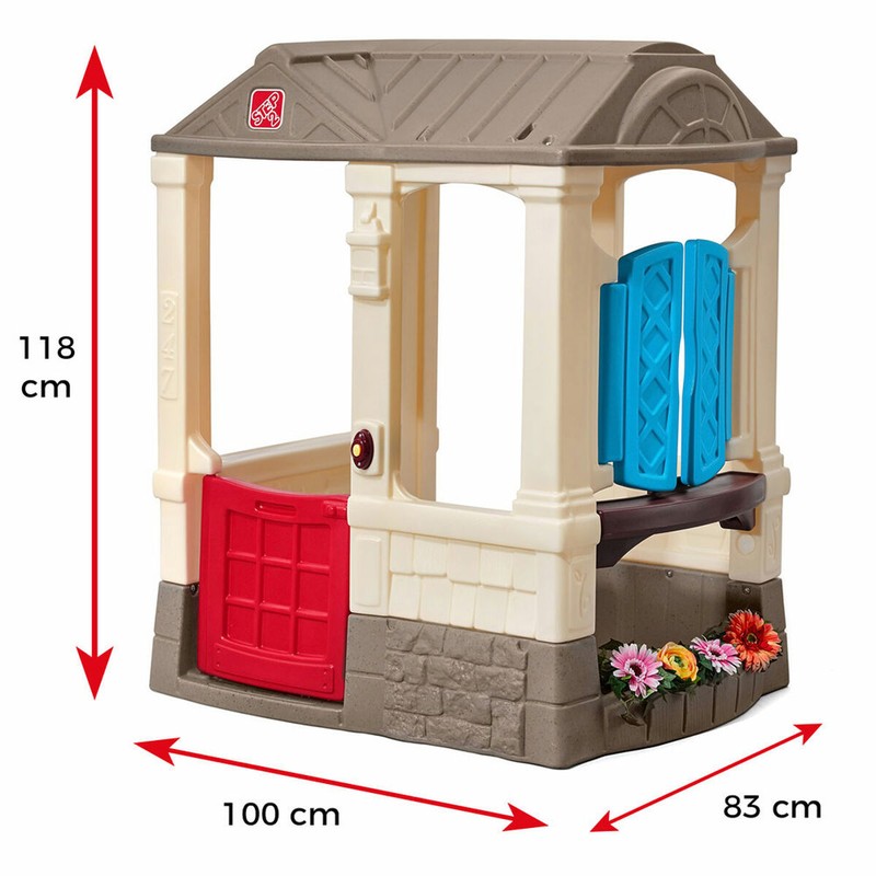 Juguetes Construcción Niños: Casa Infantil Step 2 Courtyard Cottage