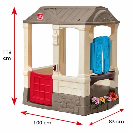 Juguetes Construcción Niños: Casa Infantil Step 2 Courtyard Cottage
