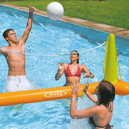 Juguetes Exterior Niños Intex: Juego Voleibol Piscina Hinchable