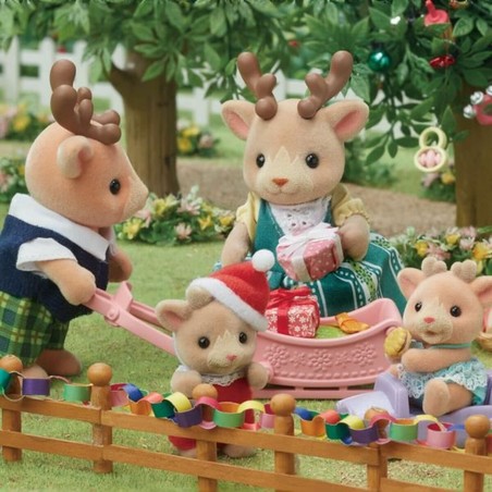 Figuras Acción Niños Sylvanian Families Playset Navidad 5692