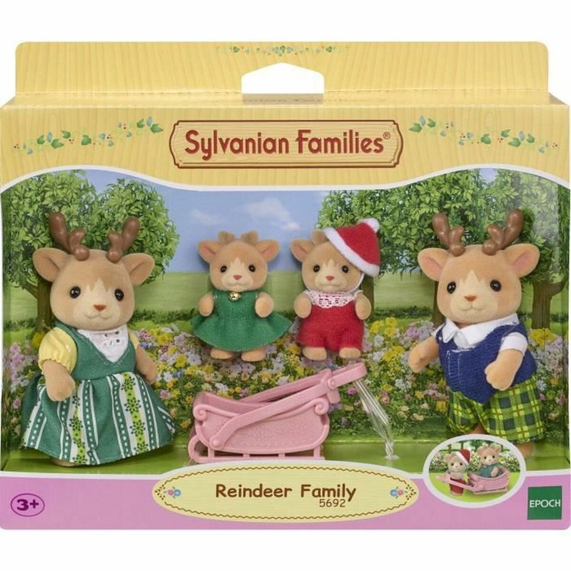 Figuras Acción Niños Sylvanian Families Playset Navidad 5692