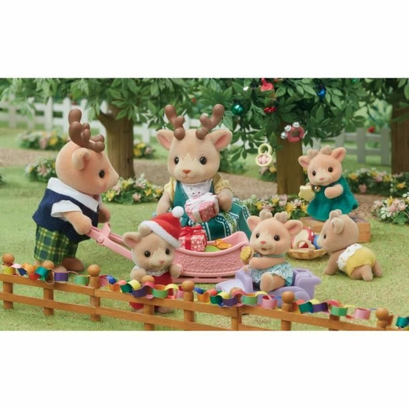Figuras Acción Niños Sylvanian Families Playset Navidad 5692