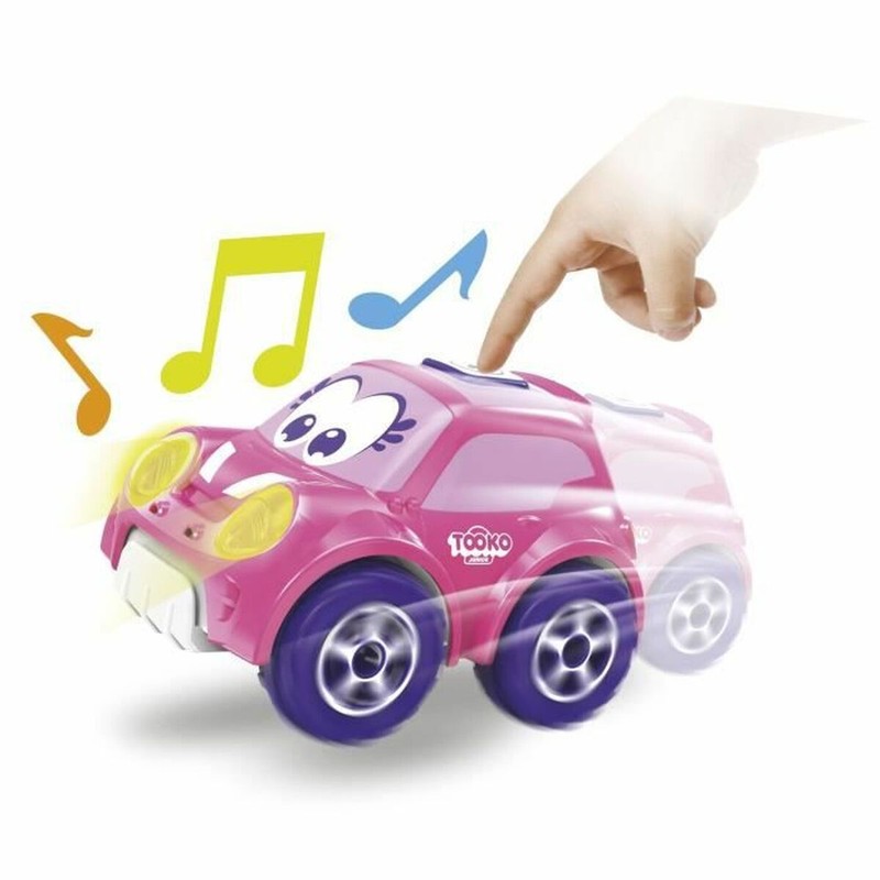Coches Juguete Niños Tooko Rosa - Radio Control Divertido